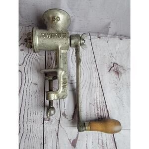 VINTAGE THE GRISWOLD MFG. CO, USA #50 KWIKUT MEAT GRINDER